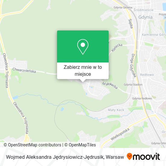 Mapa Wojmed Aleksandra Jędrysiowicz-Jędrusik