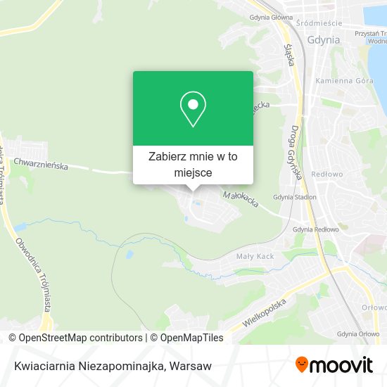 Mapa Kwiaciarnia Niezapominajka