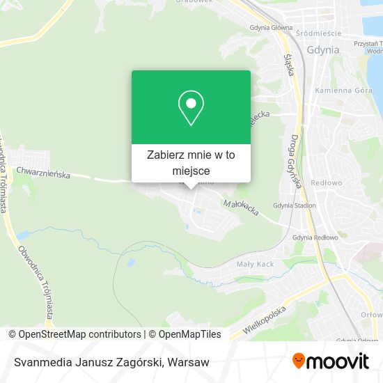 Mapa Svanmedia Janusz Zagórski