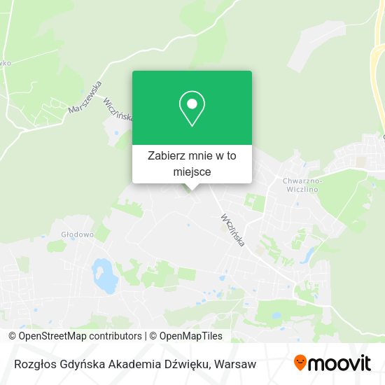 Mapa Rozgłos Gdyńska Akademia Dźwięku