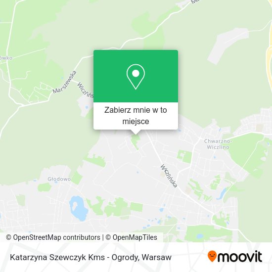 Mapa Katarzyna Szewczyk Kms - Ogrody