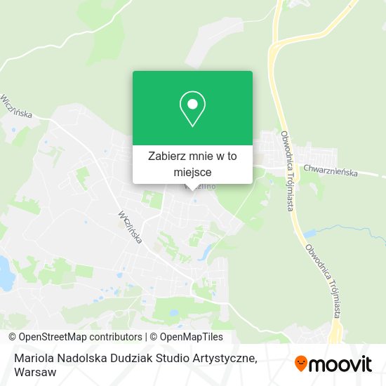 Mapa Mariola Nadolska Dudziak Studio Artystyczne