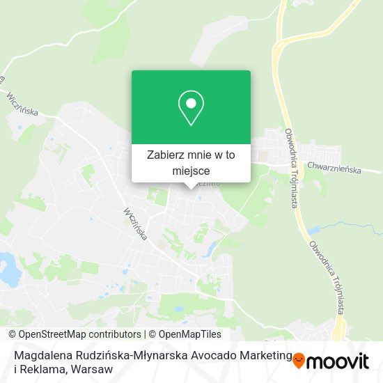 Mapa Magdalena Rudzińska-Młynarska Avocado Marketing i Reklama