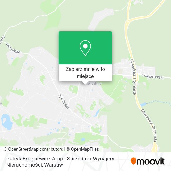 Mapa Patryk Brdękiewicz Amp - Sprzedaż i Wynajem Nieruchomości