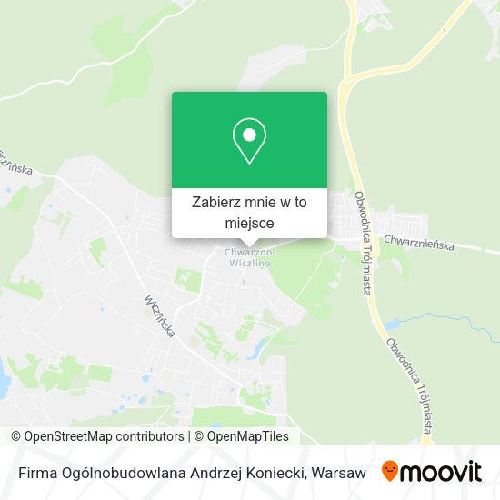 Mapa Firma Ogólnobudowlana Andrzej Koniecki