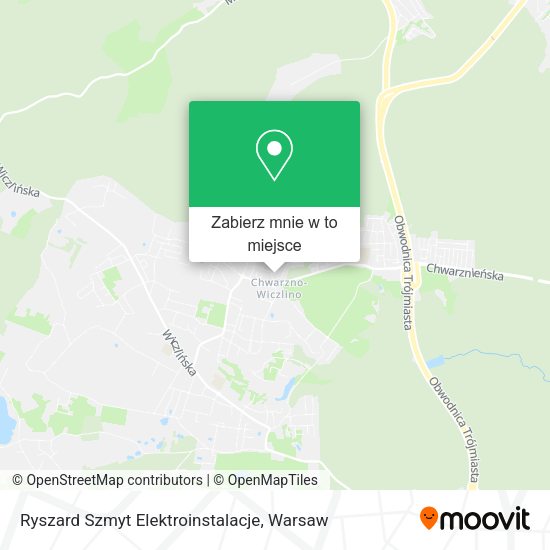 Mapa Ryszard Szmyt Elektroinstalacje