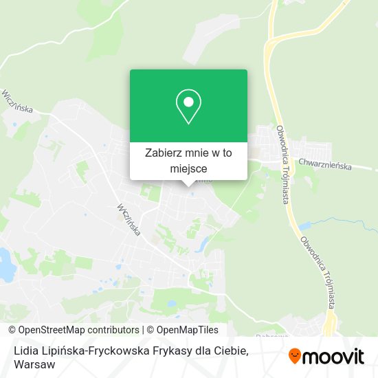 Mapa Lidia Lipińska-Fryckowska Frykasy dla Ciebie