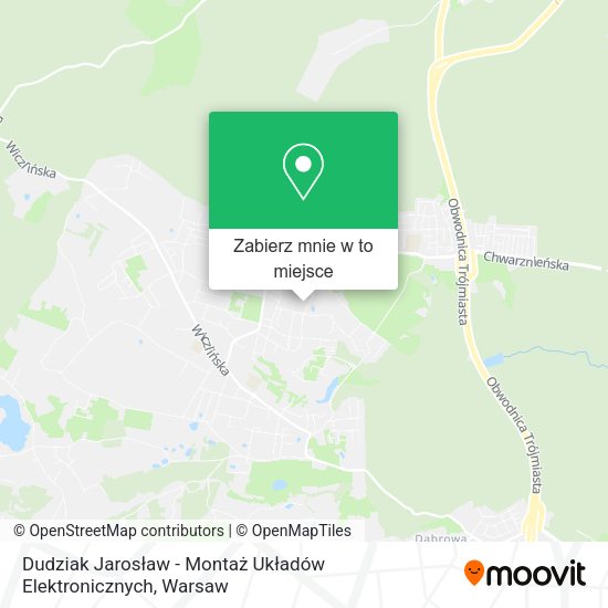 Mapa Dudziak Jarosław - Montaż Układów Elektronicznych