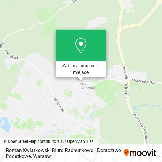 Mapa Roman Kwiatkowski Biuro Rachunkowe i Doradztwo Podatkowe