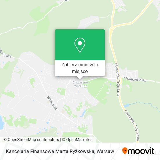 Mapa Kancelaria Finansowa Marta Ryżkowska