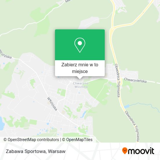 Mapa Zabawa Sportowa