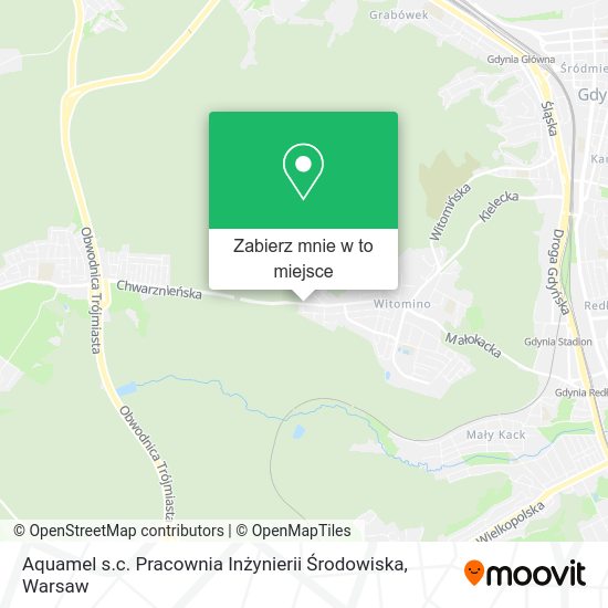 Mapa Aquamel s.c. Pracownia Inżynierii Środowiska