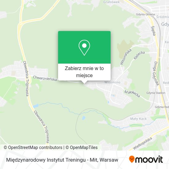 Mapa Międzynarodowy Instytut Treningu - Mit