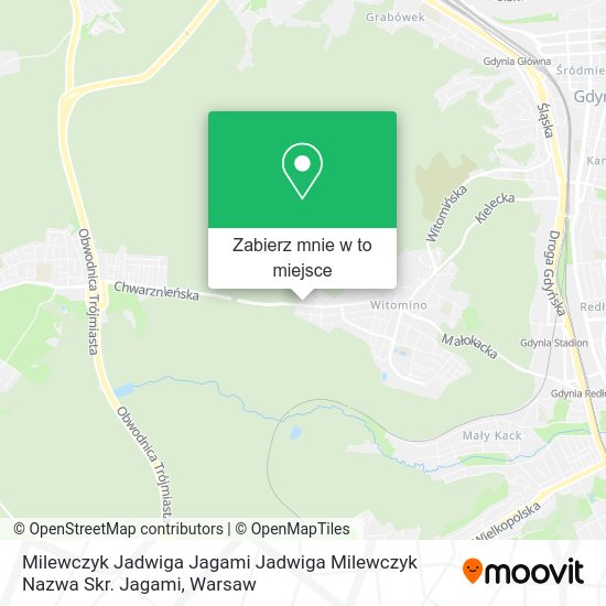 Mapa Milewczyk Jadwiga Jagami Jadwiga Milewczyk Nazwa Skr. Jagami