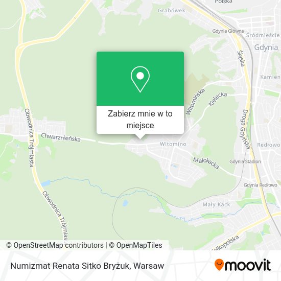 Mapa Numizmat Renata Sitko Bryżuk