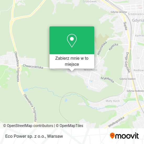 Mapa Eco Power sp. z o.o.