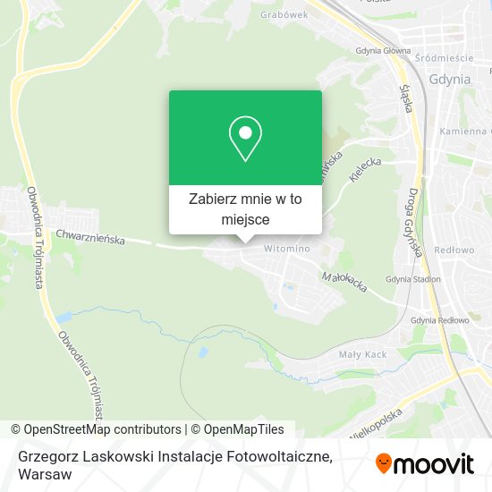 Mapa Grzegorz Laskowski Instalacje Fotowoltaiczne