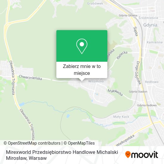 Mapa Mirexworld Przedsiębiorstwo Handlowe Michalski Mirosław