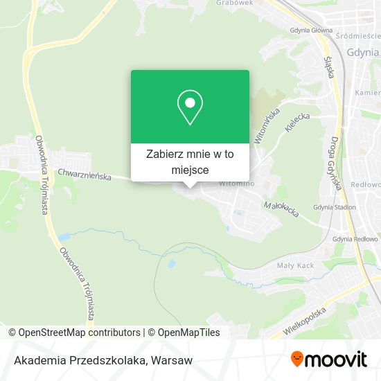 Mapa Akademia Przedszkolaka