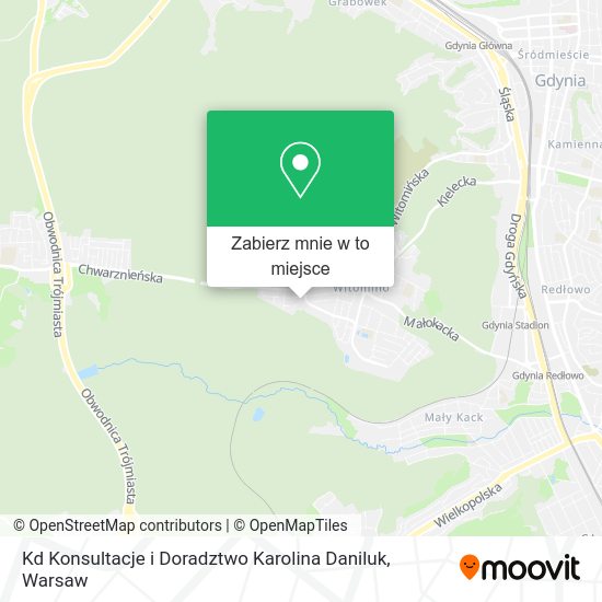 Mapa Kd Konsultacje i Doradztwo Karolina Daniluk