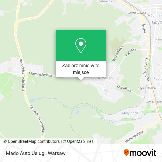 Mapa Mado Auto Usługi