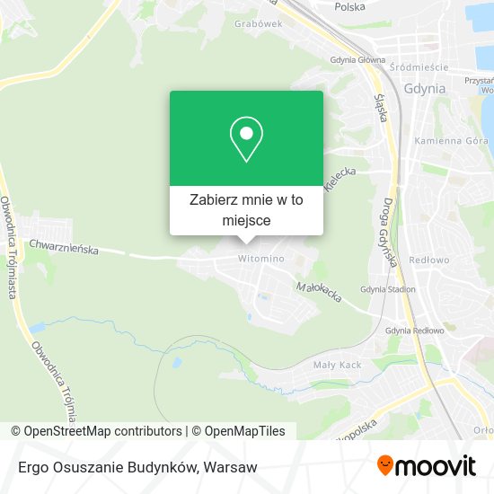 Mapa Ergo Osuszanie Budynków