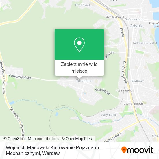 Mapa Wojciech Manowski Kierowanie Pojazdami Mechanicznymi