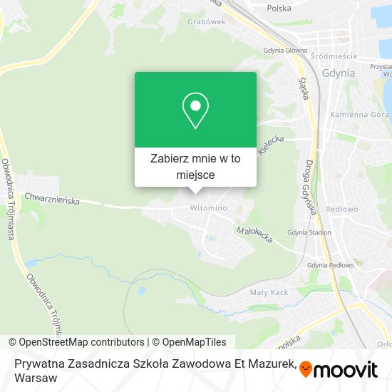 Mapa Prywatna Zasadnicza Szkoła Zawodowa Et Mazurek