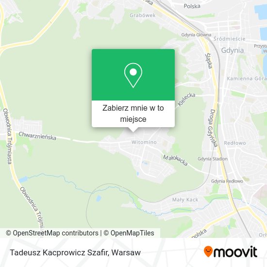 Mapa Tadeusz Kacprowicz Szafir