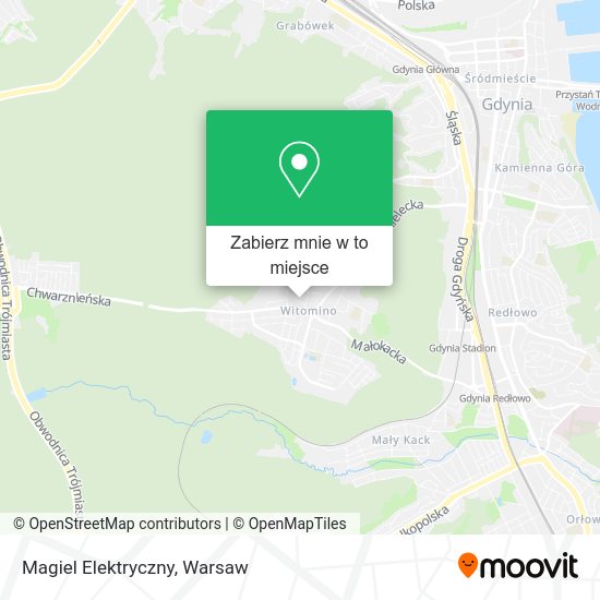 Mapa Magiel Elektryczny