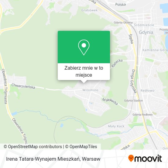 Mapa Irena Tatara-Wynajem Mieszkań