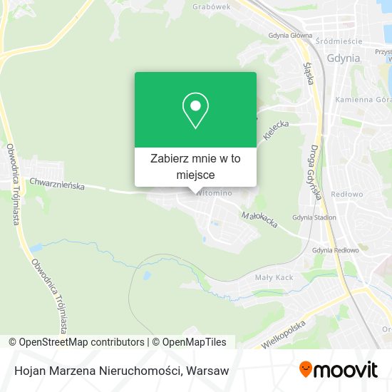 Mapa Hojan Marzena Nieruchomości