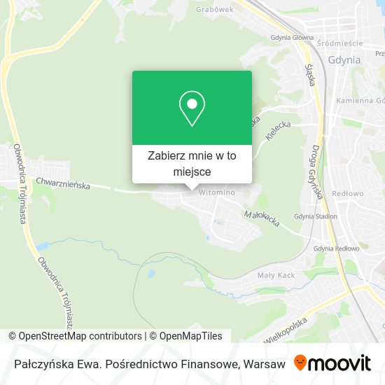 Mapa Pałczyńska Ewa. Pośrednictwo Finansowe