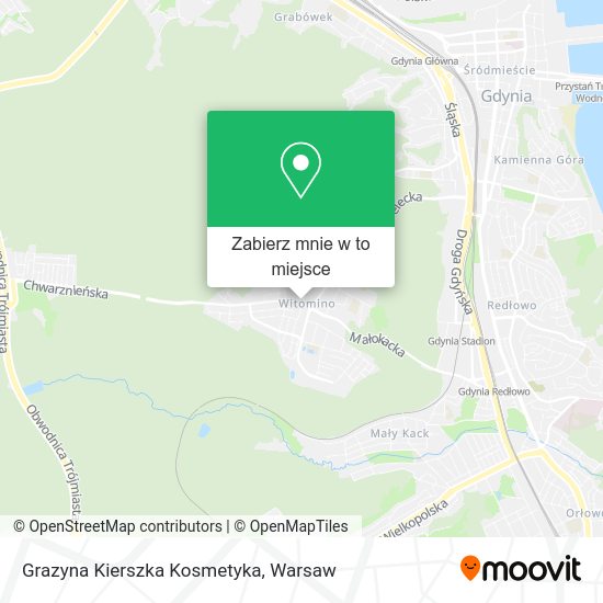 Mapa Grazyna Kierszka Kosmetyka