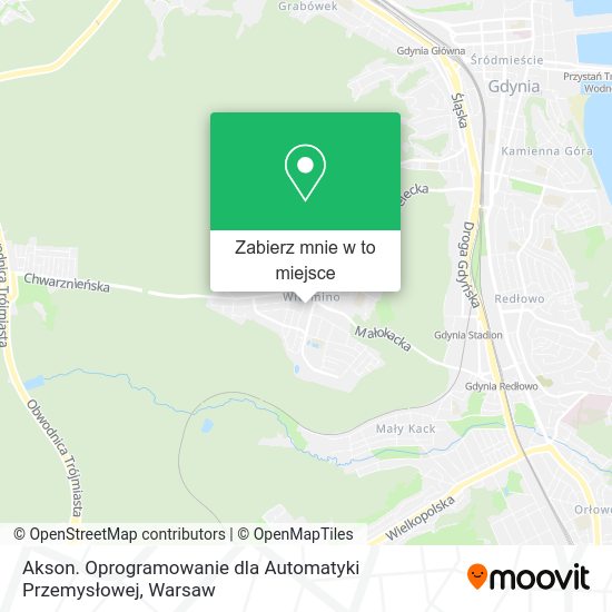 Mapa Akson. Oprogramowanie dla Automatyki Przemysłowej