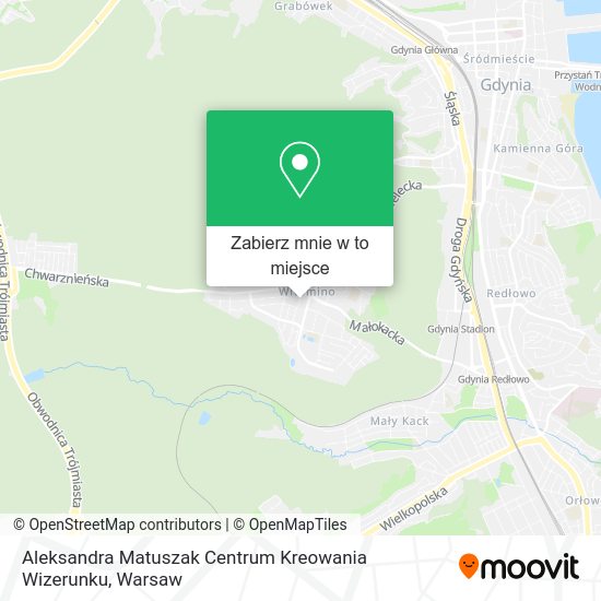 Mapa Aleksandra Matuszak Centrum Kreowania Wizerunku