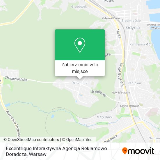 Mapa Excentrique Interaktywna Agencja Reklamowo Doradcza