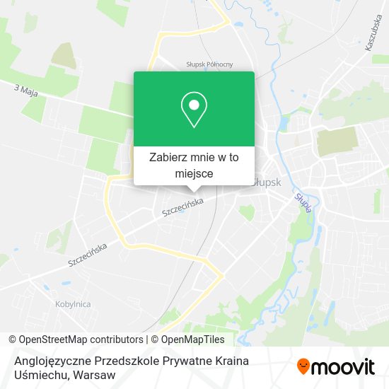 Mapa Anglojęzyczne Przedszkole Prywatne Kraina Uśmiechu