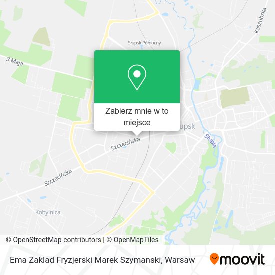 Mapa Ema Zaklad Fryzjerski Marek Szymanski