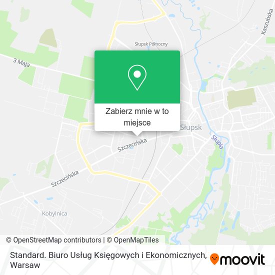 Mapa Standard. Biuro Usług Księgowych i Ekonomicznych