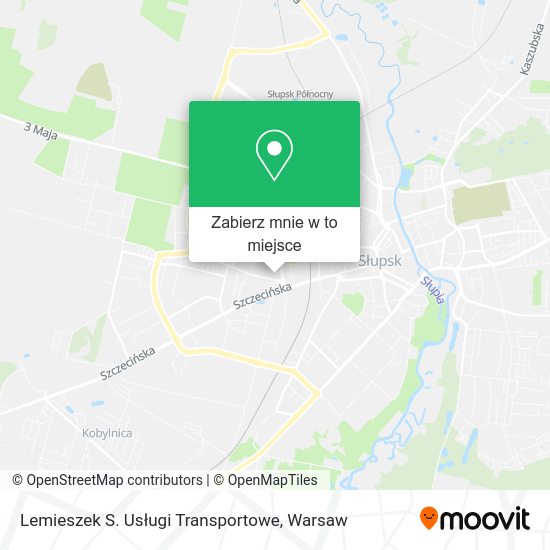 Mapa Lemieszek S. Usługi Transportowe