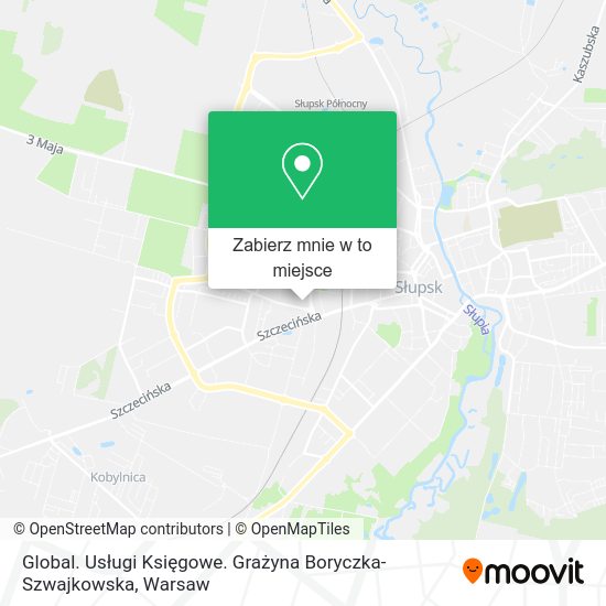 Mapa Global. Usługi Księgowe. Grażyna Boryczka-Szwajkowska