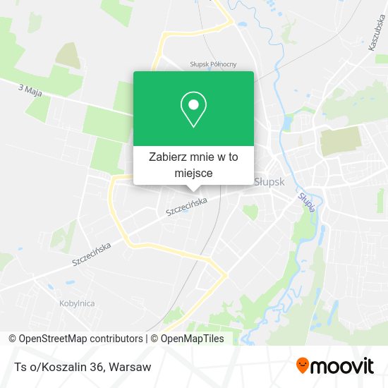 Mapa Ts o/Koszalin 36