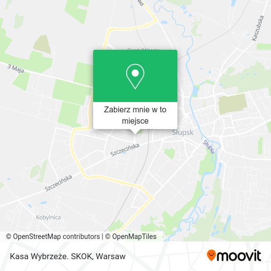 Mapa Kasa Wybrzeże. SKOK