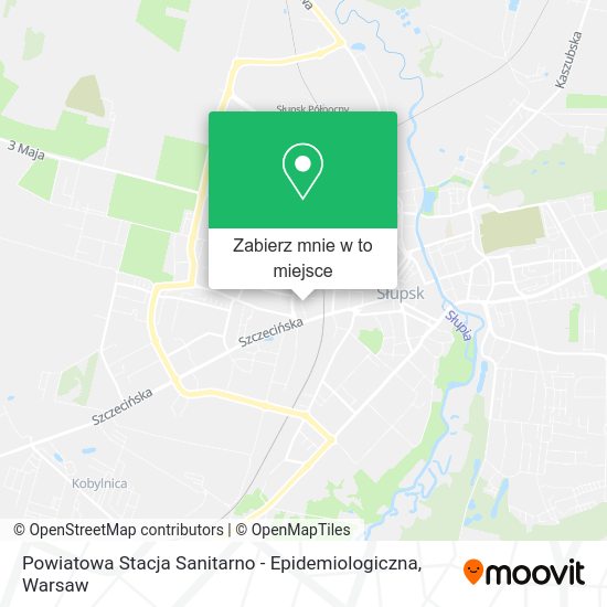 Mapa Powiatowa Stacja Sanitarno - Epidemiologiczna