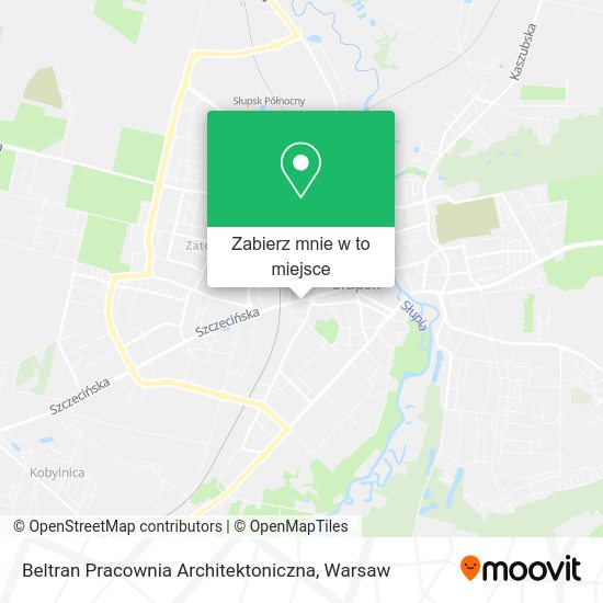 Mapa Beltran Pracownia Architektoniczna