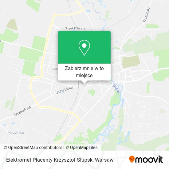 Mapa Elektromet Placenty Krzysztof Słupsk