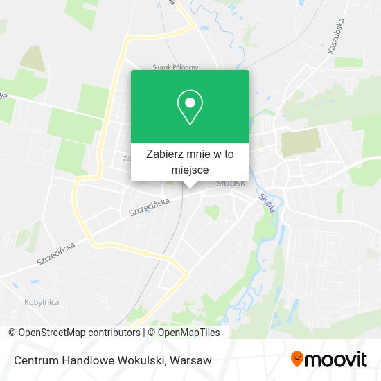Mapa Centrum Handlowe Wokulski