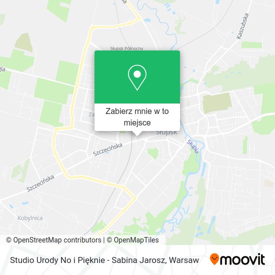 Mapa Studio Urody No i Pięknie - Sabina Jarosz