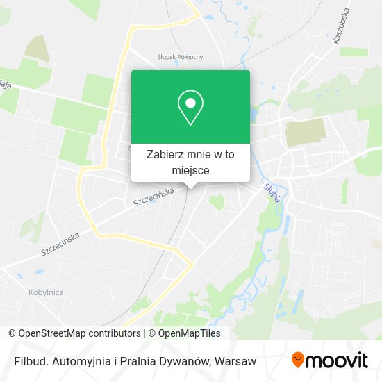 Mapa Filbud. Automyjnia i Pralnia Dywanów